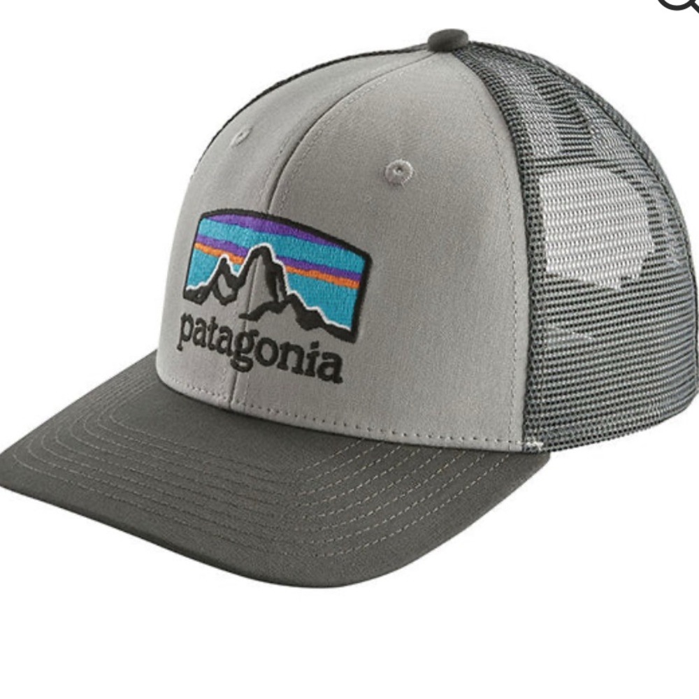 Patagonia Fitz Roy Horizons Trucker Hat - Drifter Grey